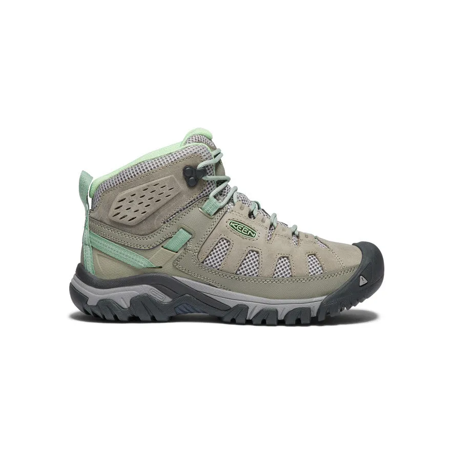 Women's Targhee Vent Mid | Fumo/Quiet Green sold by Keen