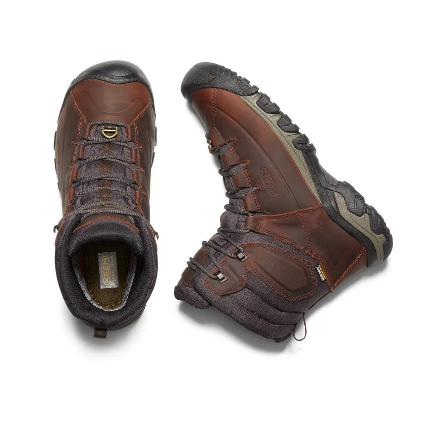 Men's Targhee High Lace Waterproof Boot | Cocoa/Mulch sold by Keen product image thumbnail 4