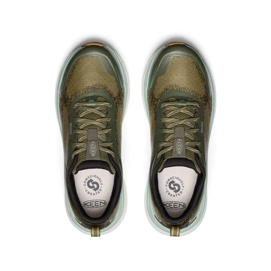 Women's Leiki Waterproof Hiking Shoe | Winter Moss/Granite Green sold by Keen product image thumbnail 4