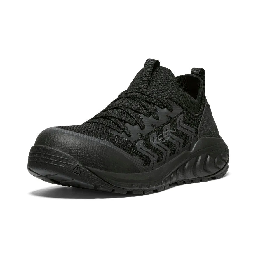 Women's Arvada Shift Work Sneaker (Carbon Toe) | Black/Magnet sold by Keen product image thumbnail 3