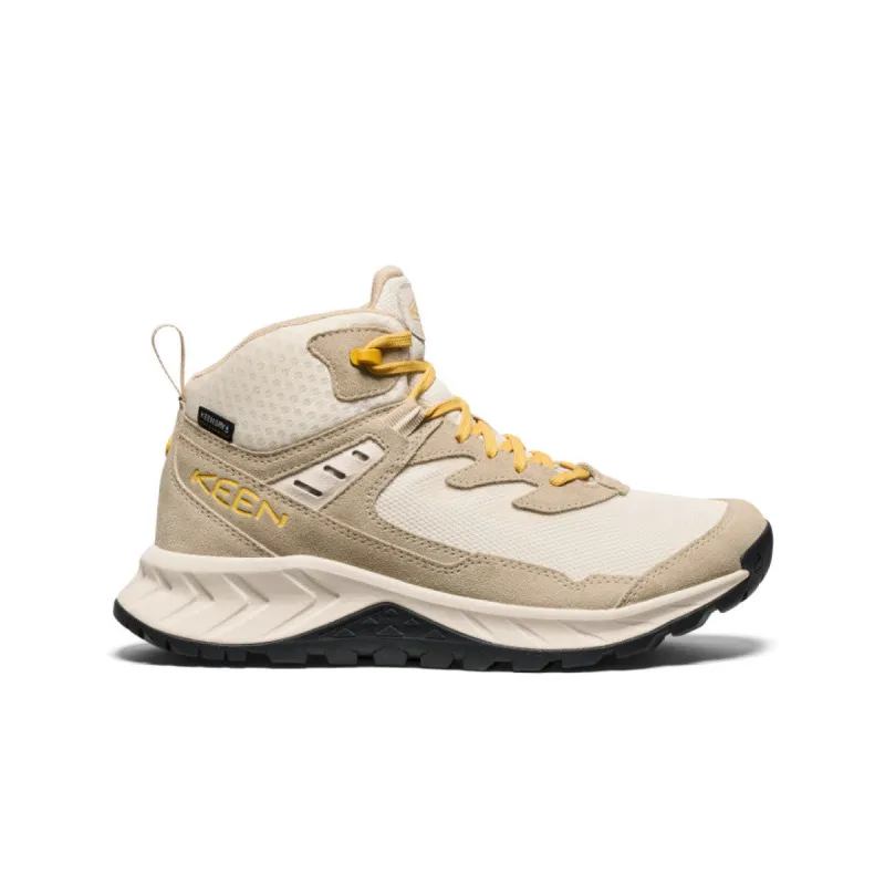 Women's Hightrail Waterproof Hiking Boot  |  Birch/Daffodil sold by Keen
