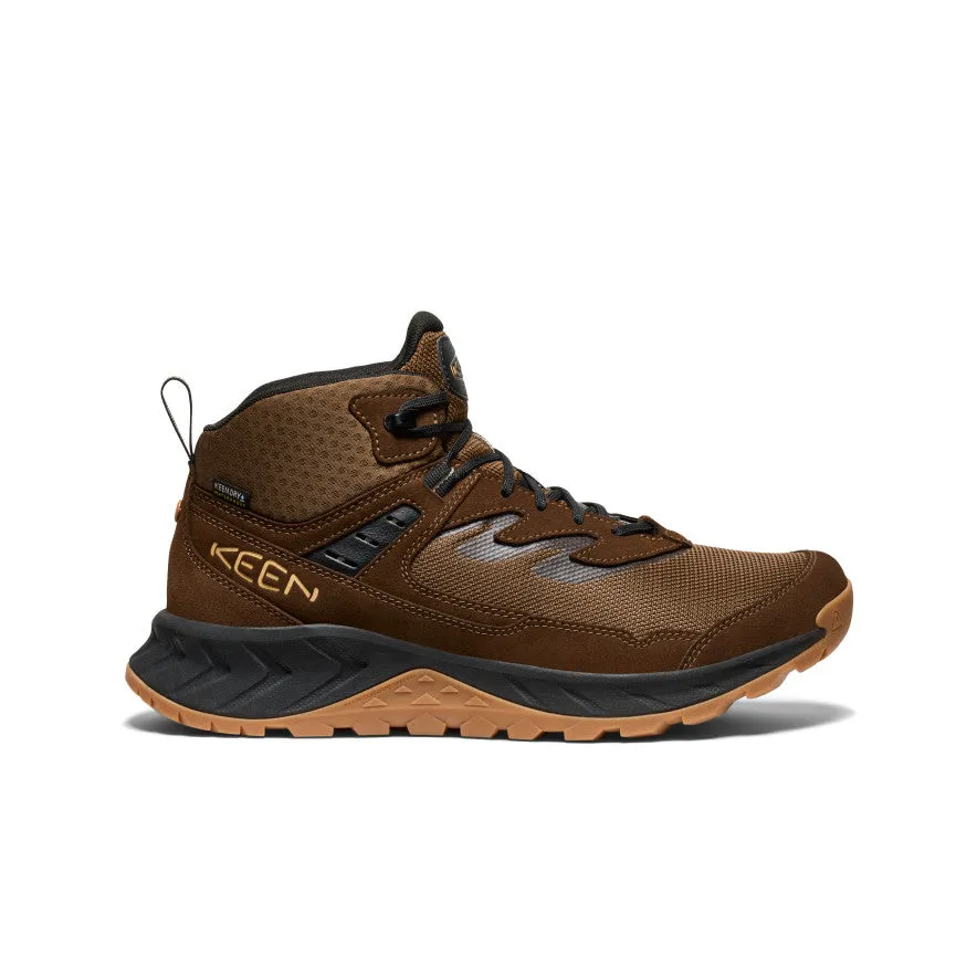 Men's Hightrail Waterproof Hiking Boot | Dark Earth/Oak Buff sold by Keen