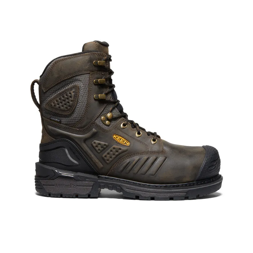 Men's Philadelphia 8" Waterproof Boot (Carbon-Fiber Toe) | Cascade Brown/Black sold by Keen