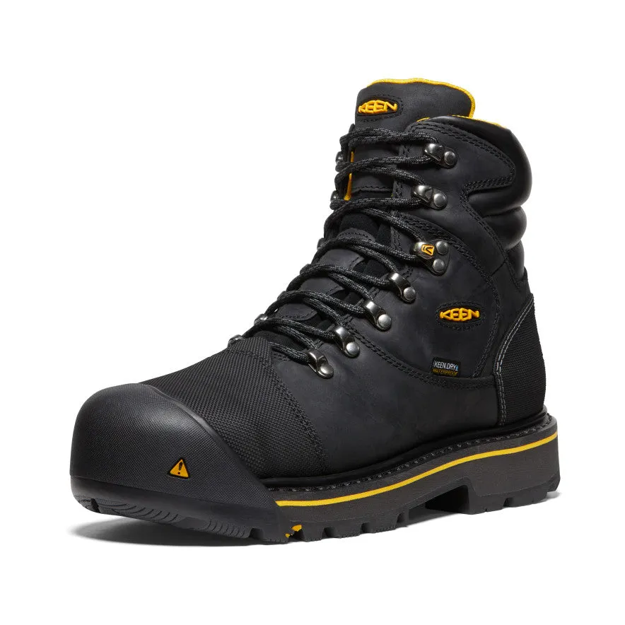 Men's Milwaukee Waterproof (Steel Toe) | Black sold by Keen product image thumbnail 3