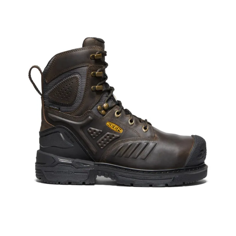 Men's CSA Philadelphia 8" Internal MET Waterproof Boot (Carbon-Fiber Toe)  |  Cascade Brown/Black sold by Keen