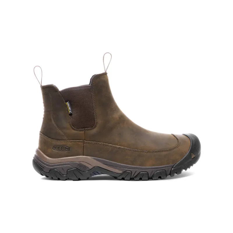 Men's Anchorage III Waterproof Boot Wide  |  Dark Earth/Mulch sold by Keen