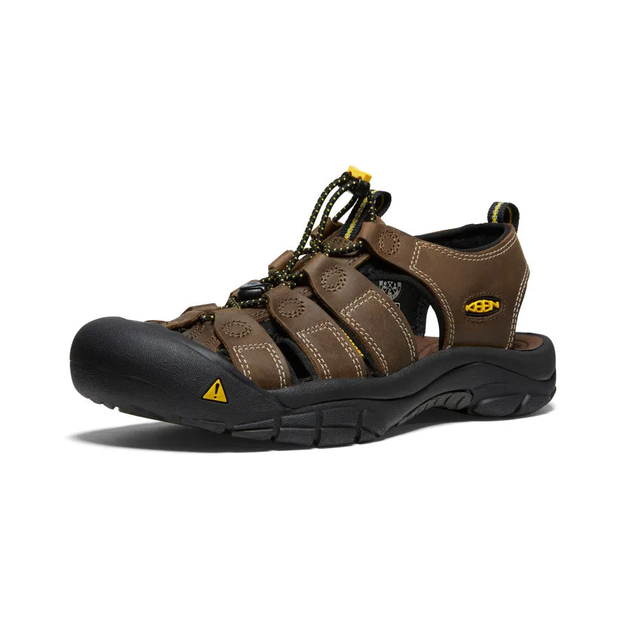 Men's Newport Leather Sandal Wide | Bison sold by Keen product image thumbnail 3