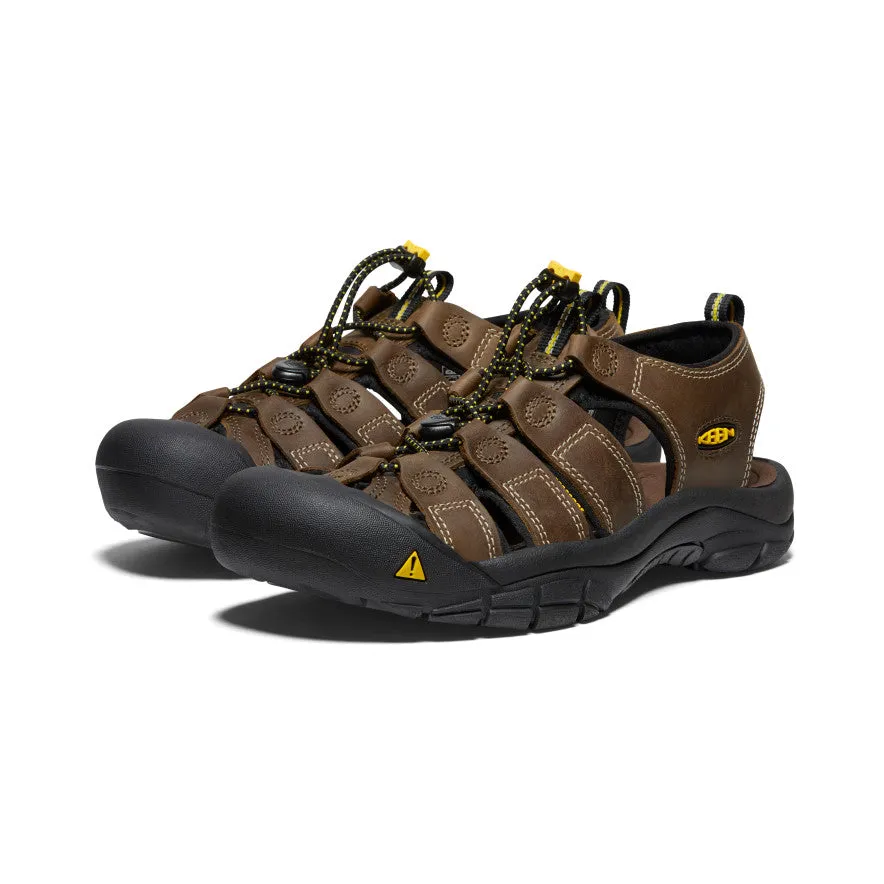 Men's Newport Leather Sandal Wide | Bison sold by Keen product image thumbnail 2
