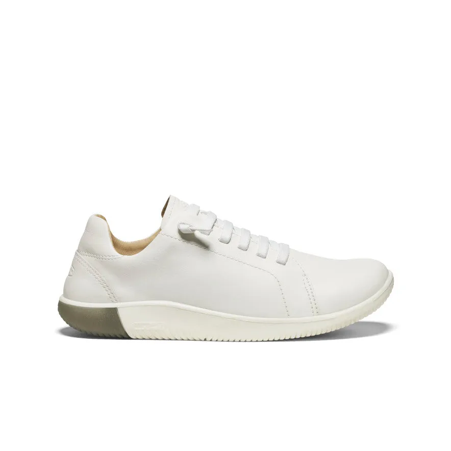 Men's KNX Leather Sneaker | Star White/Star White sold by Keen