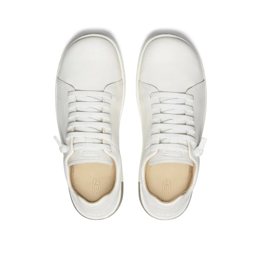 Men's KNX Leather Sneaker | Star White/Star White sold by Keen product image thumbnail 4