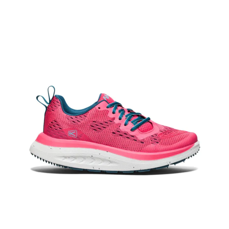 Women's WK400 Walking Shoe  |  Rouge Red/Reef Waters sold by Keen