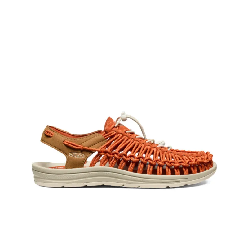 Men's UNEEK Sneaker  |  Gold Flame/Chipmunk sold by Keen