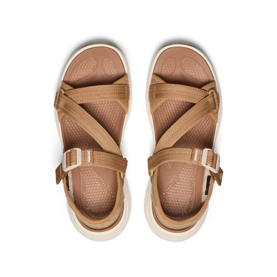 Women's Leiki Open-Toe Sandal | Chipmunk/Birch sold by Keen product image thumbnail 4
