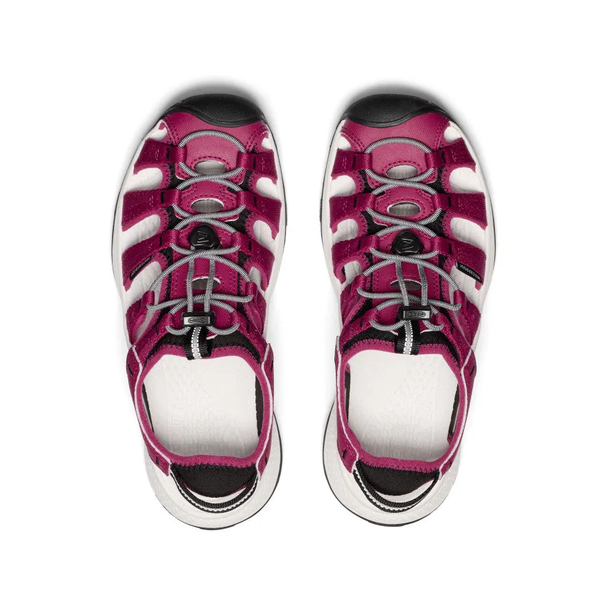 Women's Astoria West Sandal | Beaujolais/Star White sold by Keen product image thumbnail 4