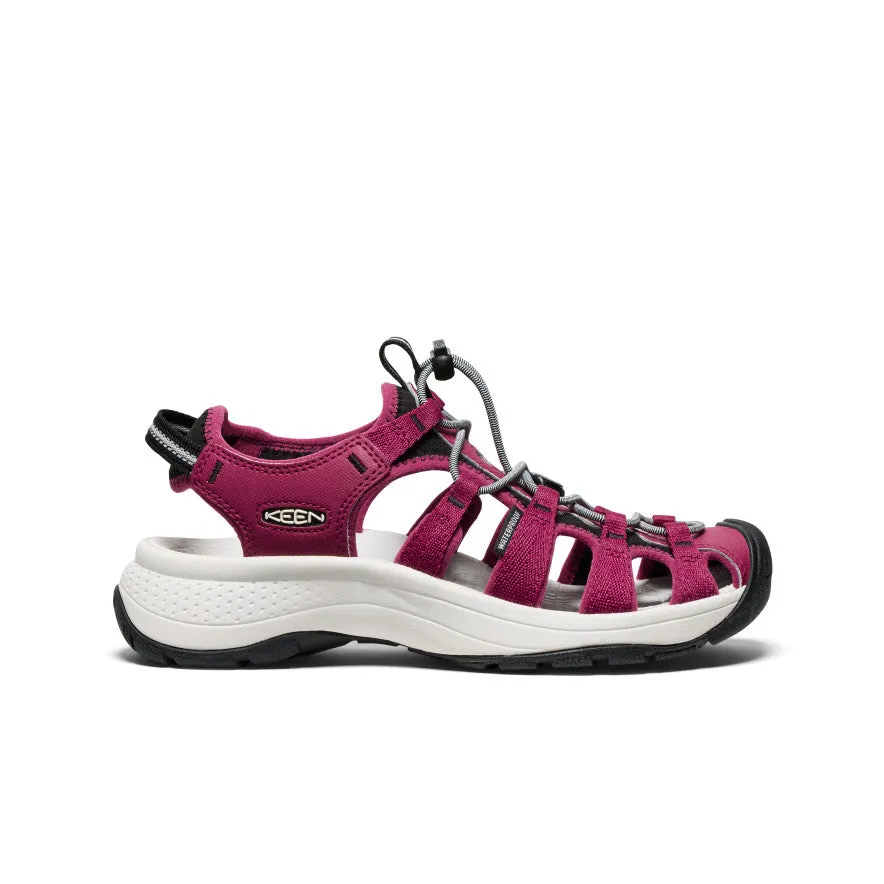 Women's Astoria West Sandal | Beaujolais/Star White sold by Keen