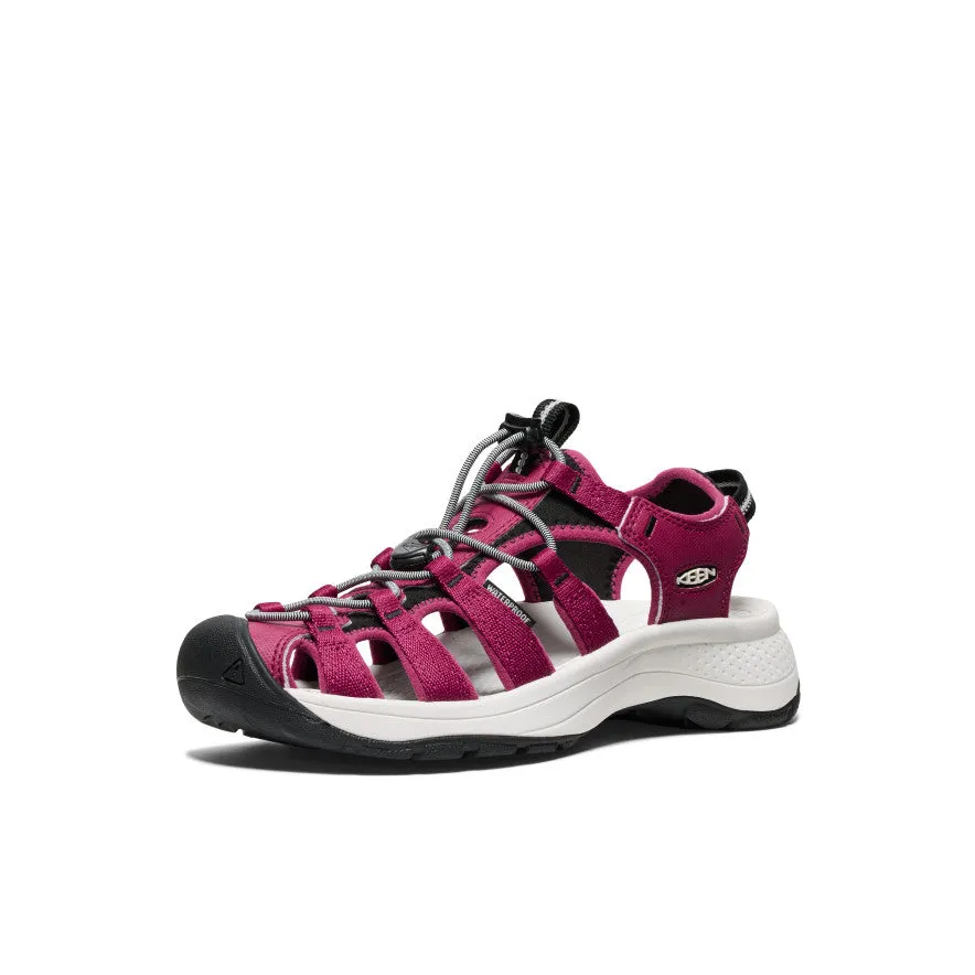 Women's Astoria West Sandal | Beaujolais/Star White sold by Keen product image thumbnail 3