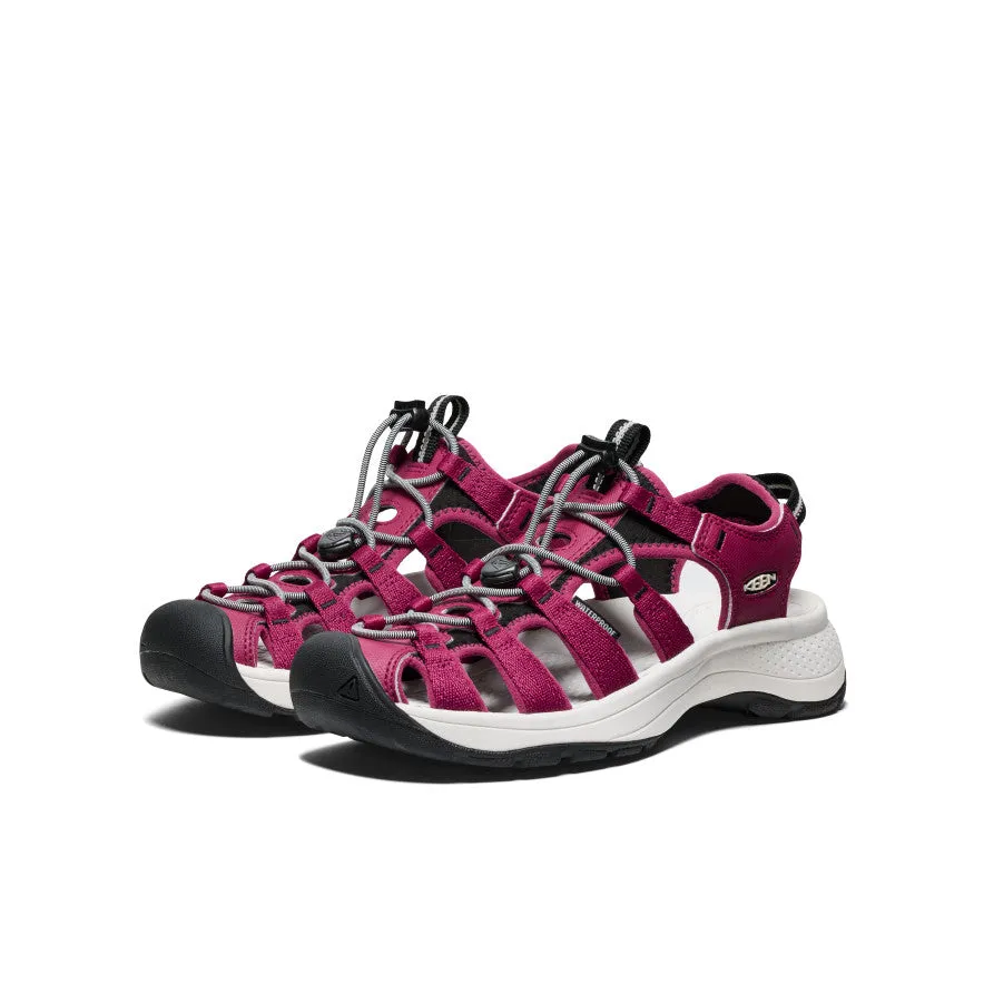 Women's Astoria West Sandal | Beaujolais/Star White sold by Keen product image thumbnail 2
