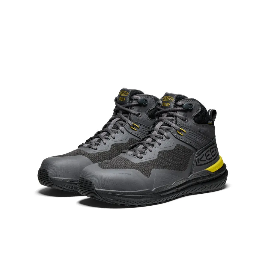 Men's Synchro Waterproof Work Boot (Carbon Toe) | Magnet/Black sold by Keen product image thumbnail 2