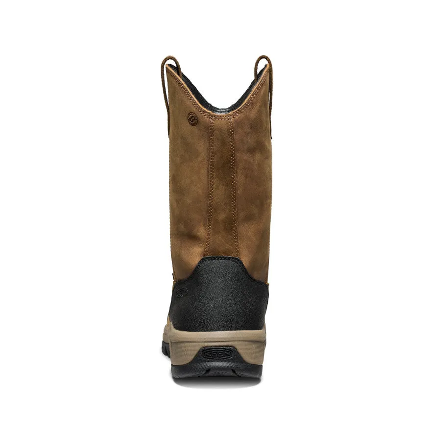 Men's Evanston Pull-On Waterproof Boot (Carbon Toe) | Bison/Black sold by Keen product image thumbnail 5