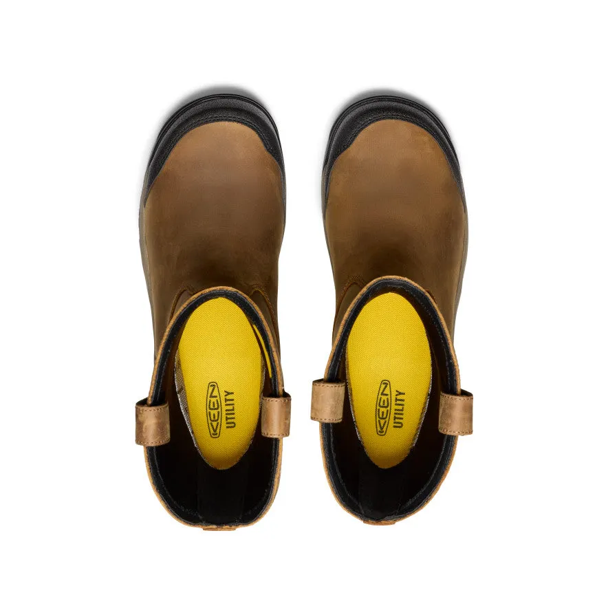 Men's Evanston Pull-On Waterproof Boot (Carbon Toe) | Bison/Black sold by Keen product image thumbnail 4