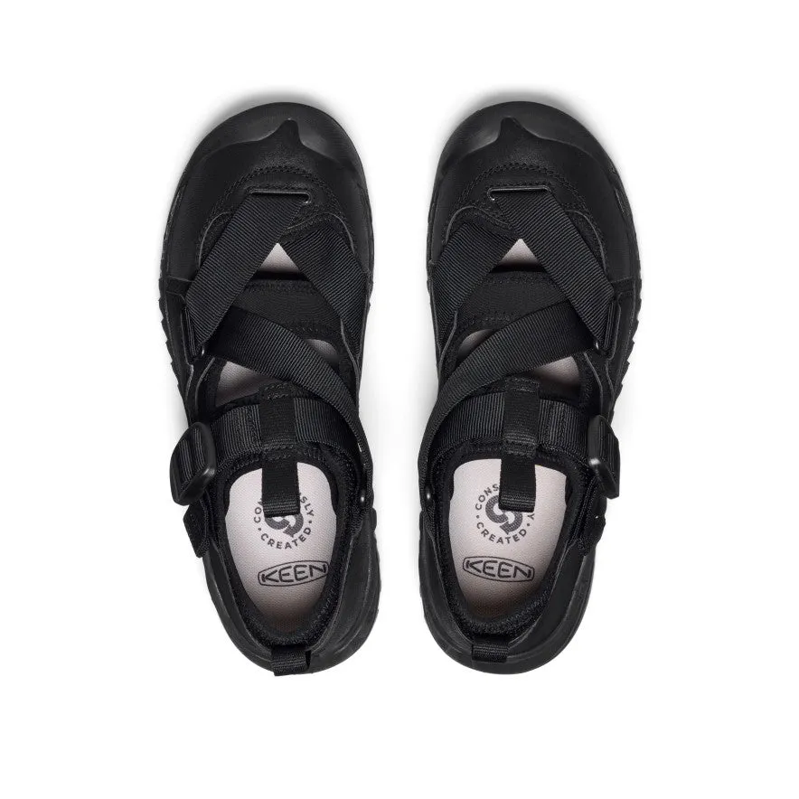 All Gender Hoodzerra Sandal  |  Black/Black sold by Keen product image thumbnail 4