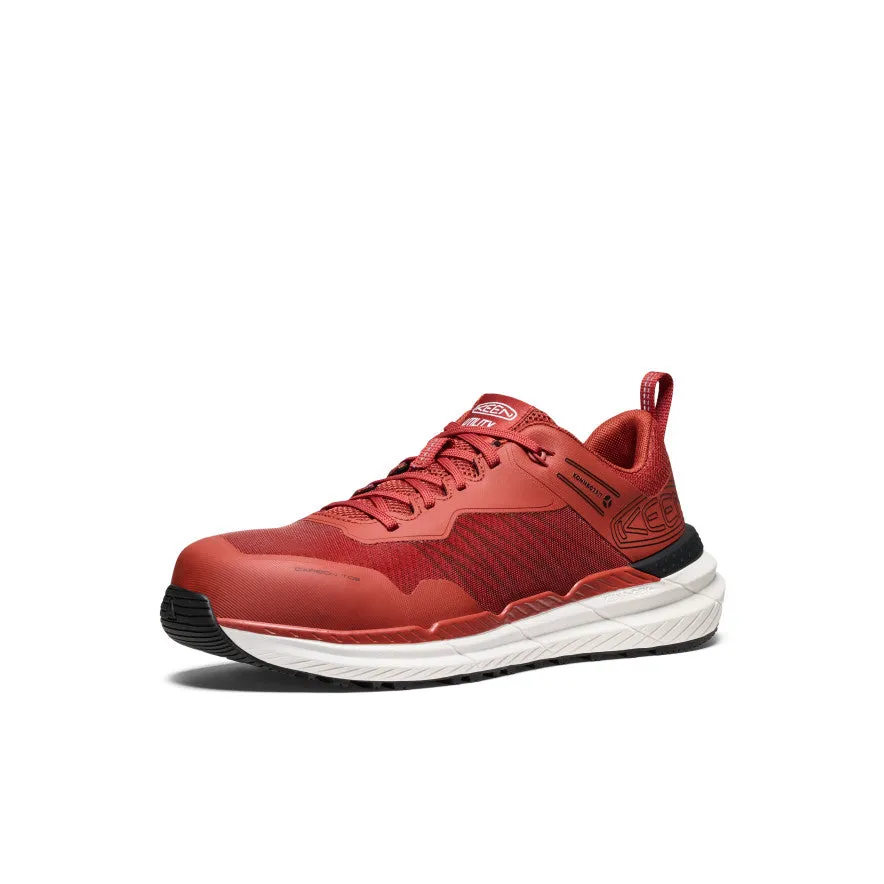 Men's Speedworks Work Sneaker (Carbon Toe) | Red Ochre/Black sold by Keen product image thumbnail 3