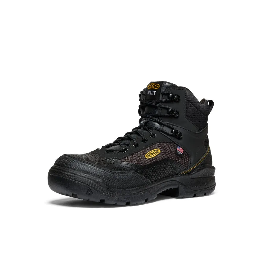 Men's Stronglite Waterproof Boot (Carbon Toe) | Black/Black sold by Keen product image thumbnail 3