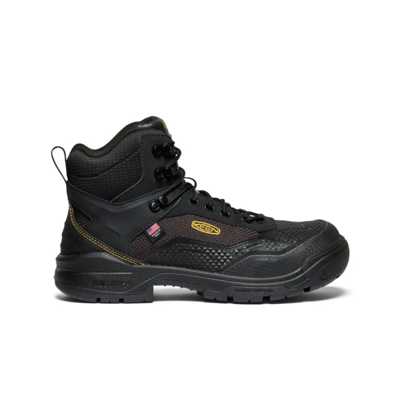 Men's Stronglite Waterproof Boot (Carbon Toe)  |  Black/Black sold by Keen