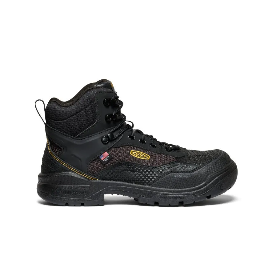 Men's Stronglite Waterproof Boot (Carbon Toe) | Black/Black sold by Keen