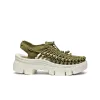 All Gender UNEEK PLT Sneaker | Martini Olive/Star White sold by Keen