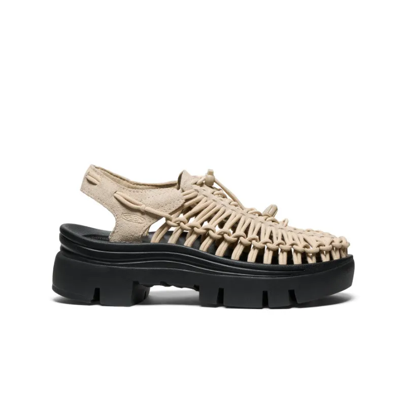 All Gender UNEEK PLT Sneaker  |  Safari/Black sold by Keen
