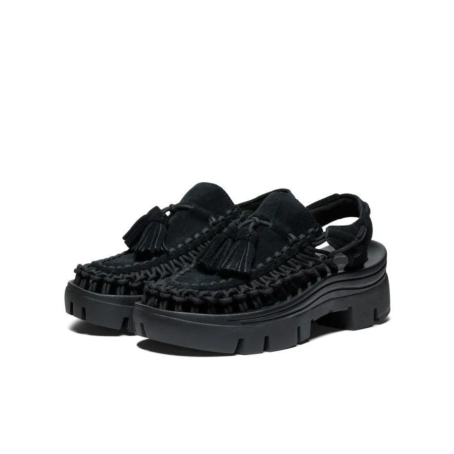 All Gender UNEEK PLT Tassel Sneaker | Black/Black sold by Keen product image thumbnail 3
