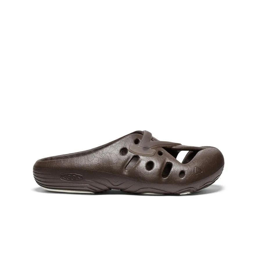 All Gender Yogeez Clog x Pilgrim Surf + Supply | Chocolate Brown/Whisper White sold by Keen