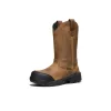 Women's Evanston Pull-On Waterproof Boot (Carbon Toe) | Bison/Black sold by Keen