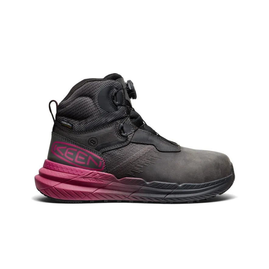 Women's Snapline RF Waterproof Boot (Carbon Toe) | Magnet/Black sold by Keen