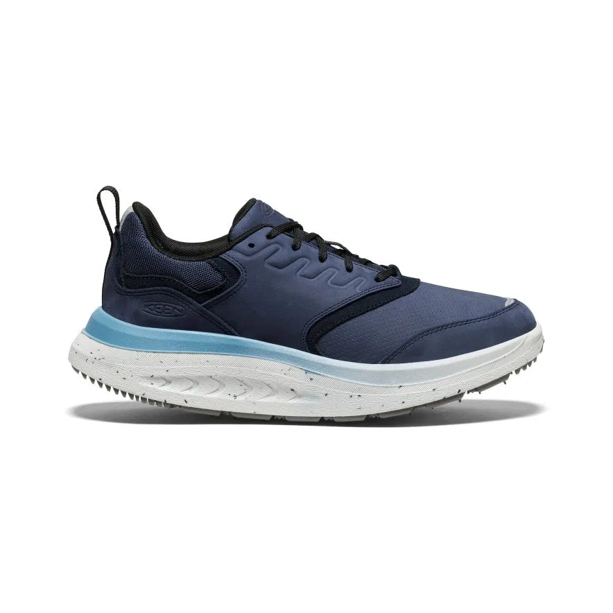 Men's WK400 Leather Walking Shoe | Naval Academy/Blue Heaven sold by Keen