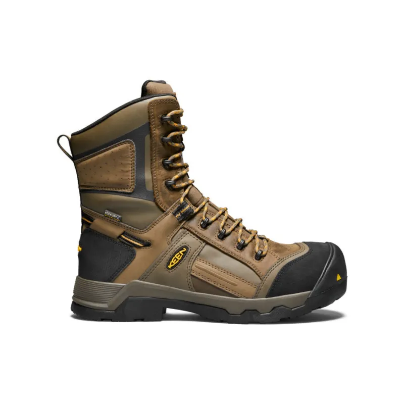 Men's CSA Davenport 8" Insulated Waterproof Boot  |  Dark Earth/Inca Gold sold by Keen