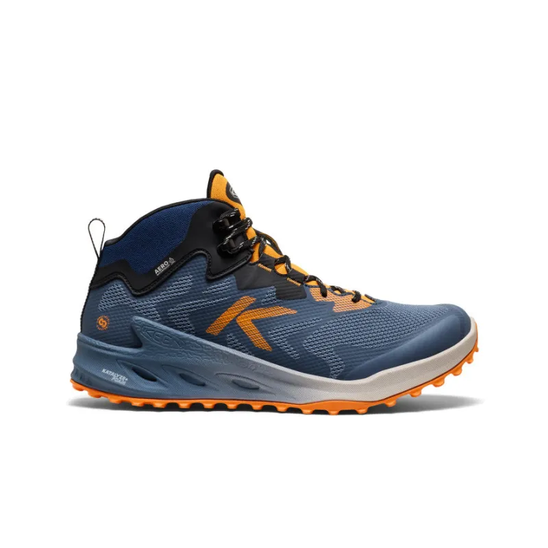 Men's Zionic NXT Waterproof Hiking Boot  |  Naval Academy/Bright Marigold sold by Keen