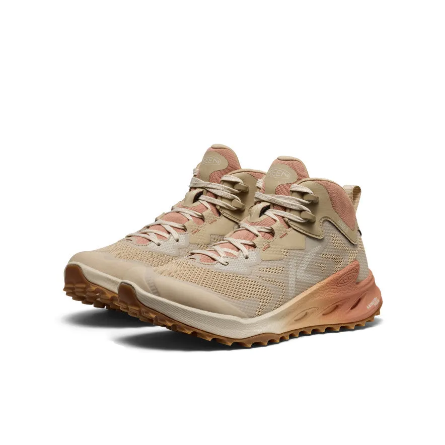 Women's Zionic NXT Waterproof Hiking Boot | Safari/Cork sold by Keen product image thumbnail 2