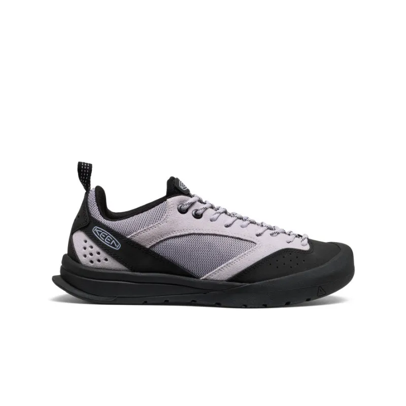 Women's Jasper III Sneaker  |  Black/Thistle sold by Keen
