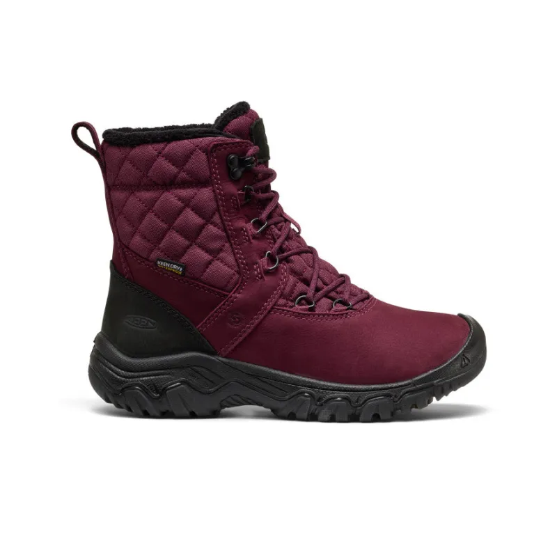 Women's Greta II Waterproof Boot  |  Fig/Black sold by Keen