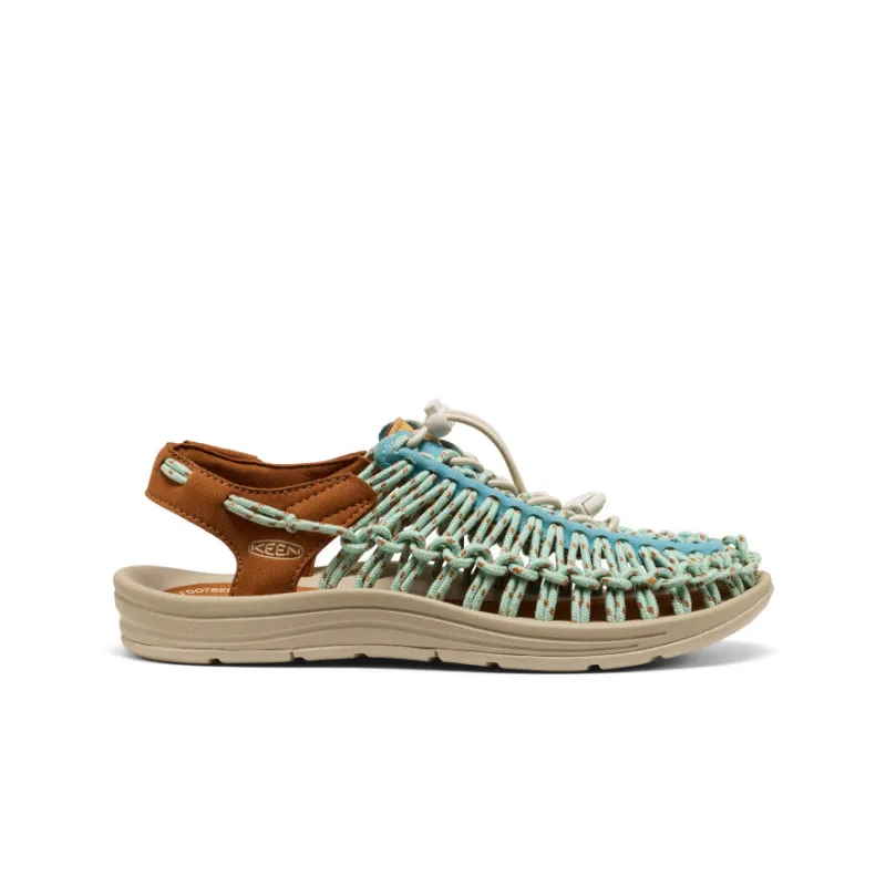 Women's UNEEK Sneaker  |  Milky Blue/Roasted Pecan sold by Keen