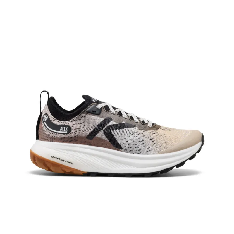 Women's Seek Trail Running Shoe  |  Safari/Black sold by Keen