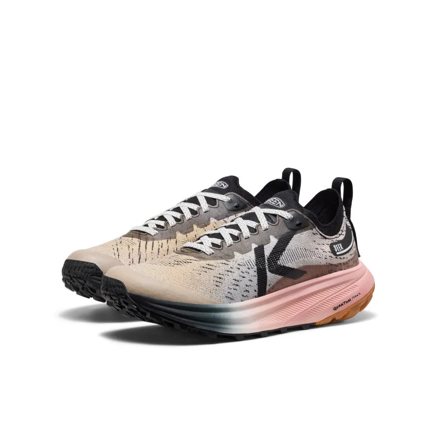 Women's Seek Trail Running Shoe | Black/Sunset Sand sold by Keen product image thumbnail 2