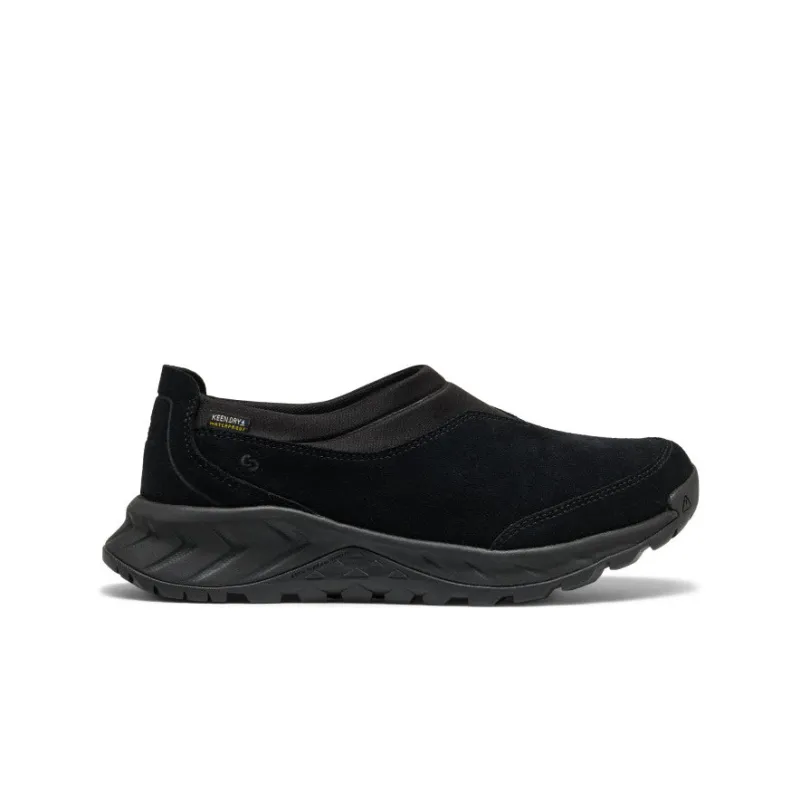 Women's TTS Moc Waterproof Sneaker  |  Black/Black sold by Keen