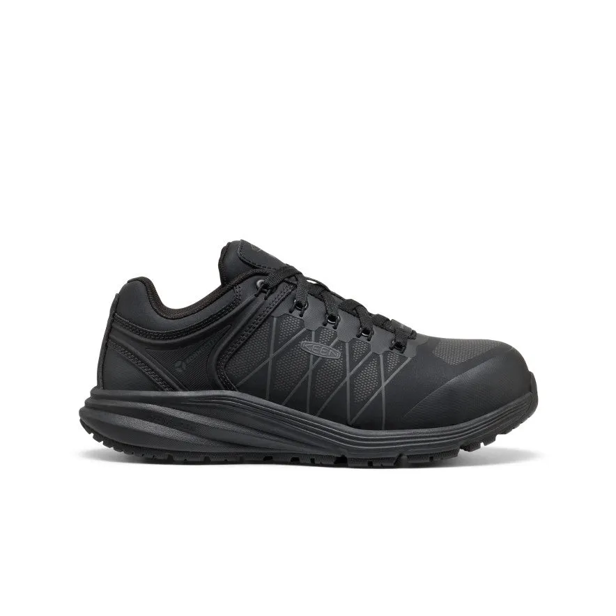 Women's Vista Energy XT Work Sneaker INT MET (Carbon Toe) | Black/Magnet sold by Keen