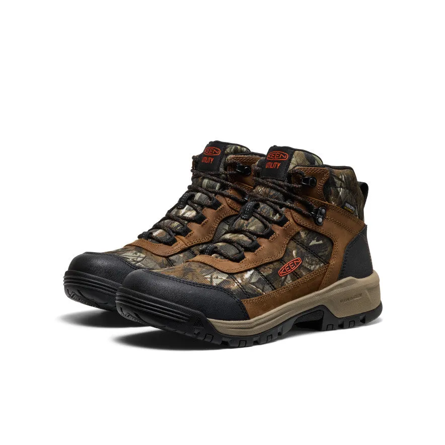 Men's Skokie Waterproof Work Boot (Soft Toe) | Camo/Black sold by Keen product image thumbnail 2