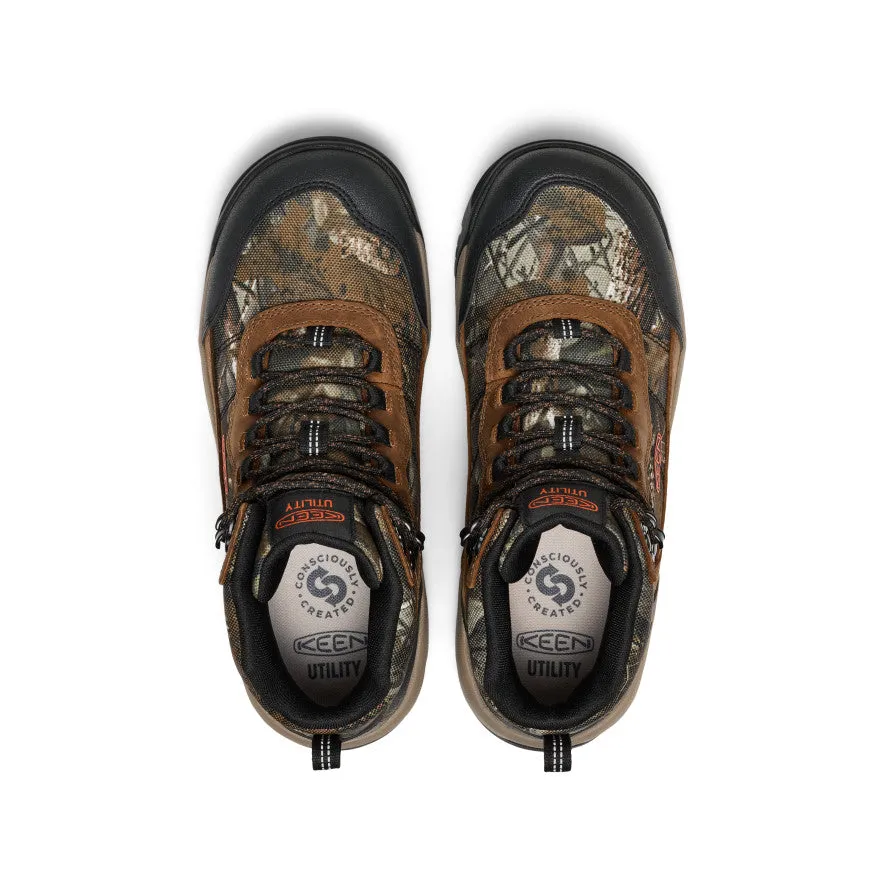Men's Skokie Waterproof Work Boot (Soft Toe) | Camo/Black sold by Keen product image thumbnail 4