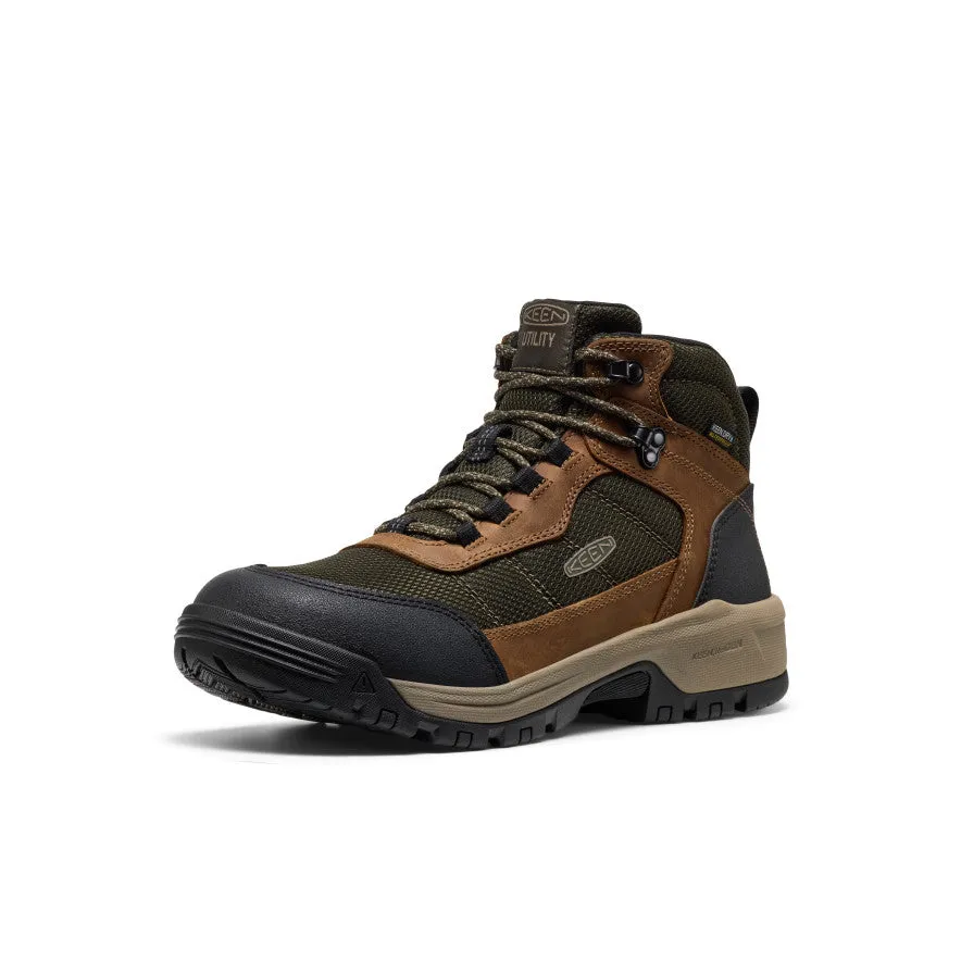 Men's Skokie Waterproof Work Boot (Soft Toe) | Forest Night/Black sold by Keen product image thumbnail 3