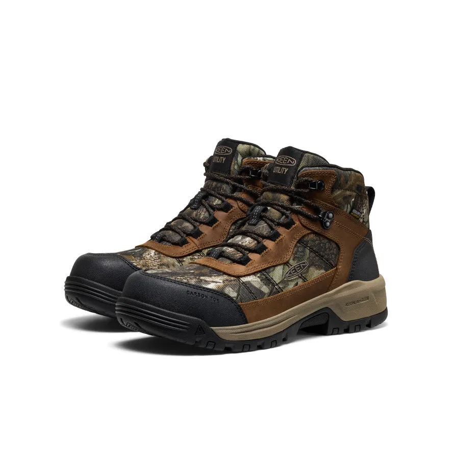 Men's Skokie Waterproof Work Boot (Carbon Toe) | Camo/Black sold by Keen product image thumbnail 2